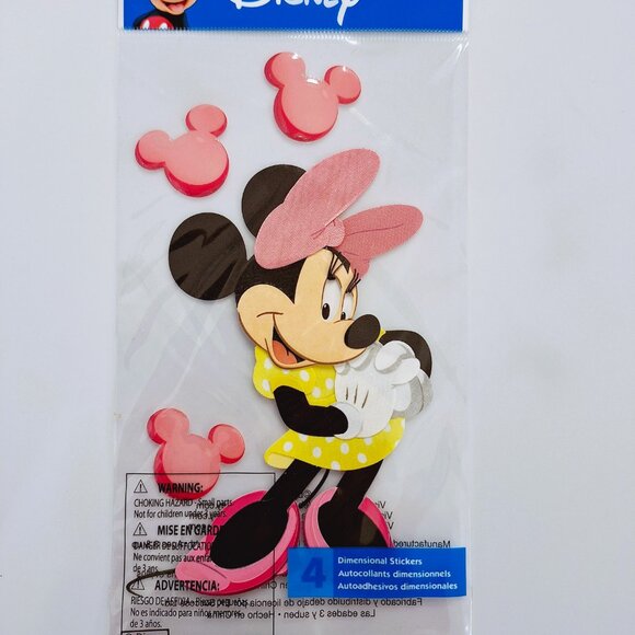 Mickey and Friends - 3-Dimensional Stickers - Disney NWT! - Picture 4 of 6